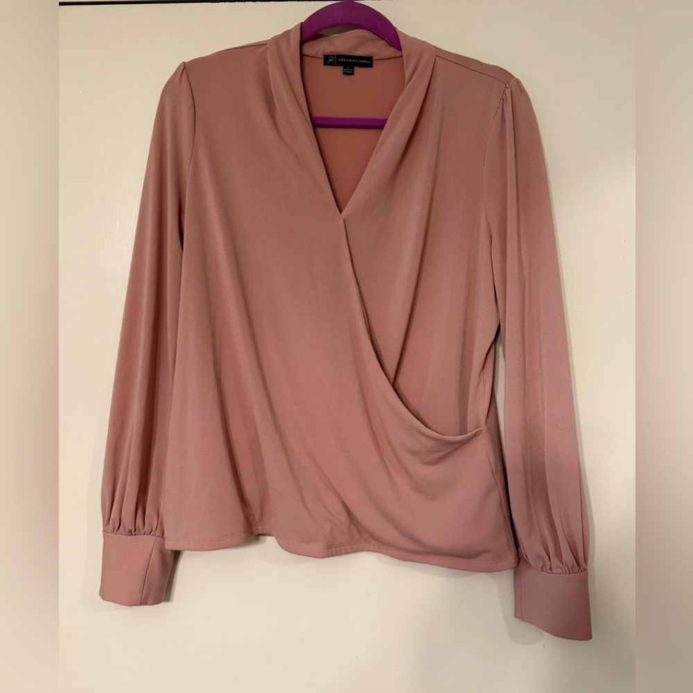 Adrianna Papell Dusty Rose Women's Top